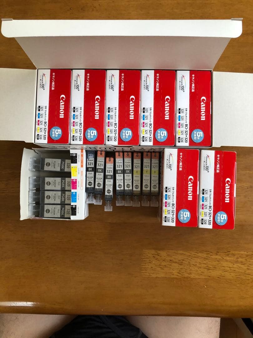 純正　Canon BCI-321+320/5MP他47本セット