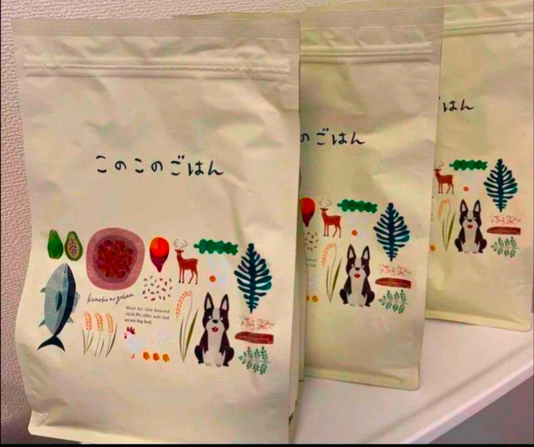 このこのごはん 1kg×３袋