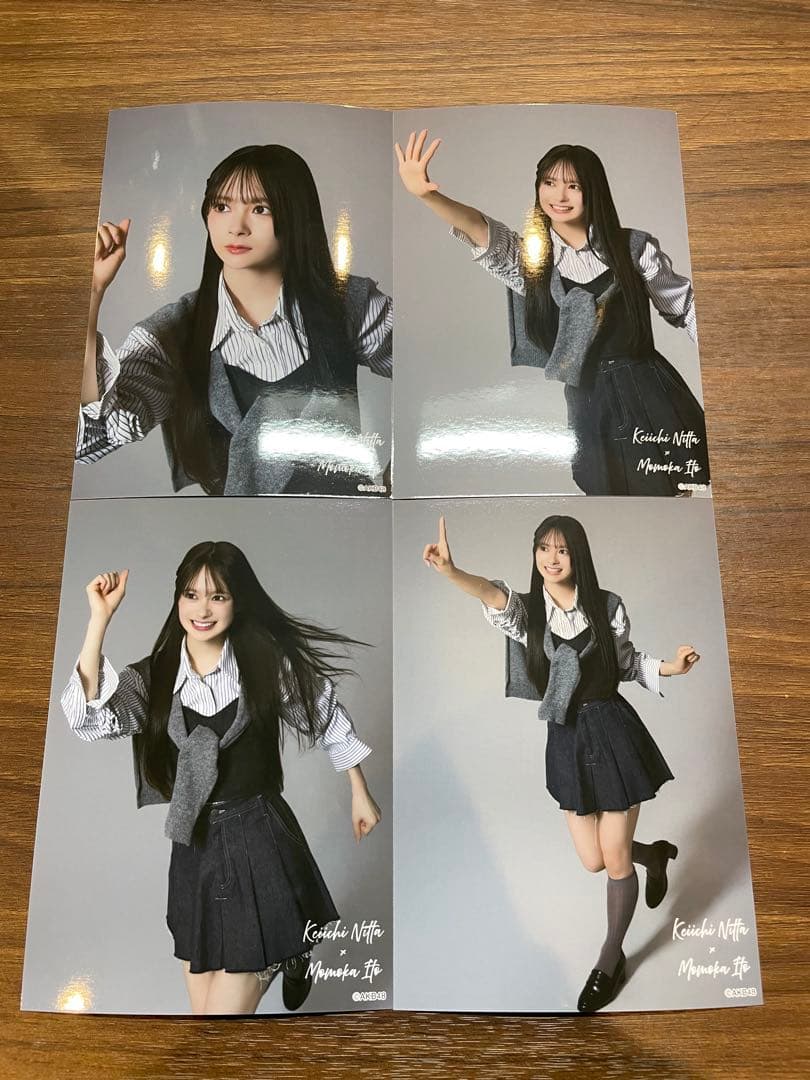 AKB48 大丸梅田店 大衣装展 ランダム　生写真　4種　コンプ　伊藤百花