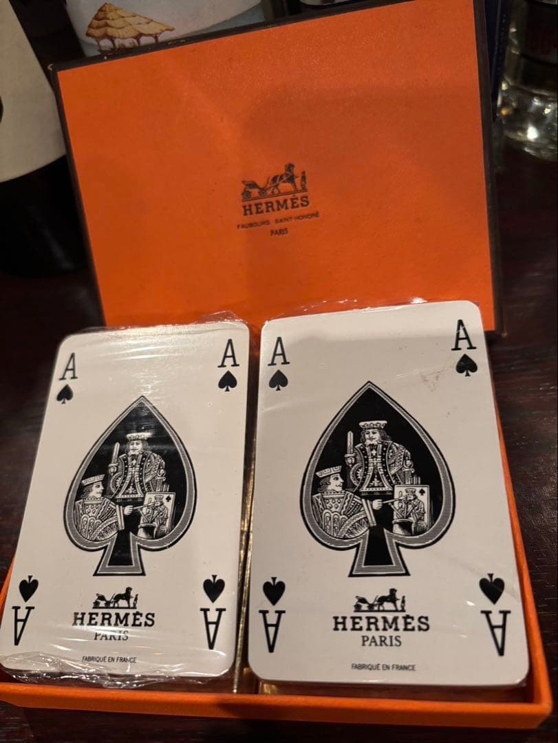 未使用　エルメス　トランプ