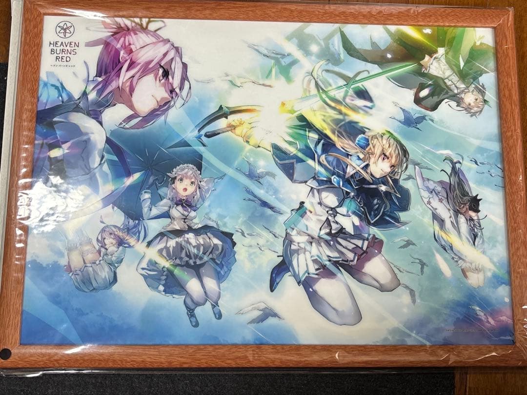 ヘブンバーンズレッド　A3クリアポスター額付き　第30G部隊