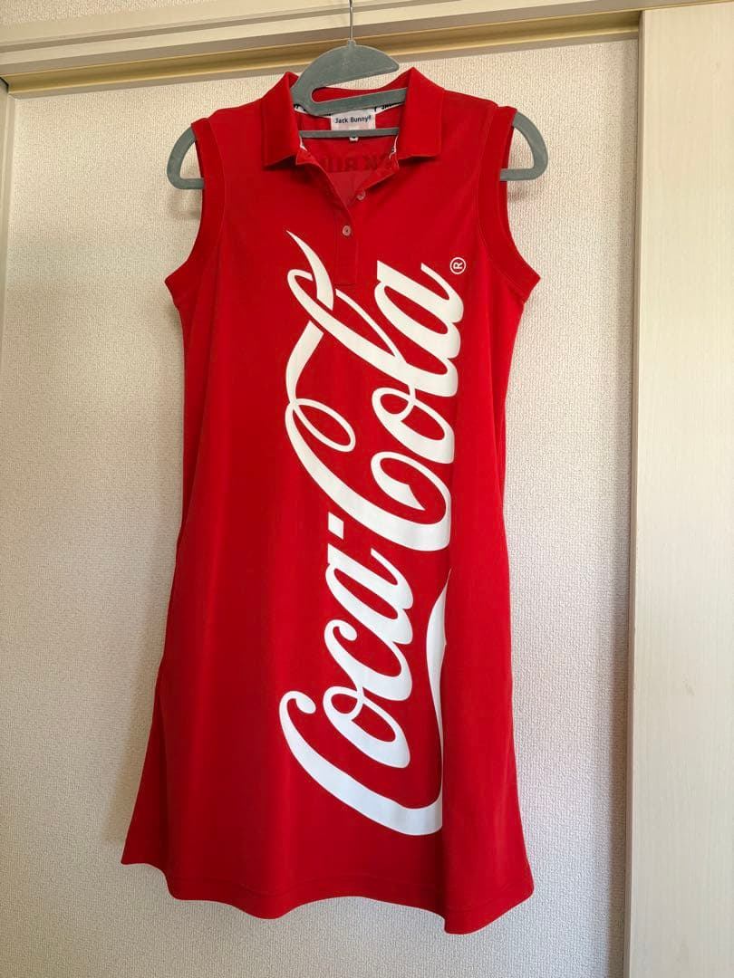 ジャックバニー ゴルフ レディース ワンピース ウェア Sサイズ　レッド