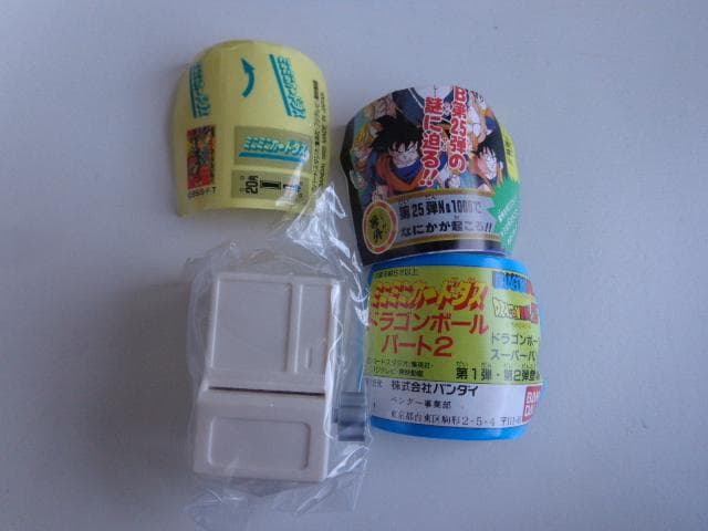 【ガチャガチャ ミニミニカードダス 筐体機未使用】ドラゴンボール スーパーバトル