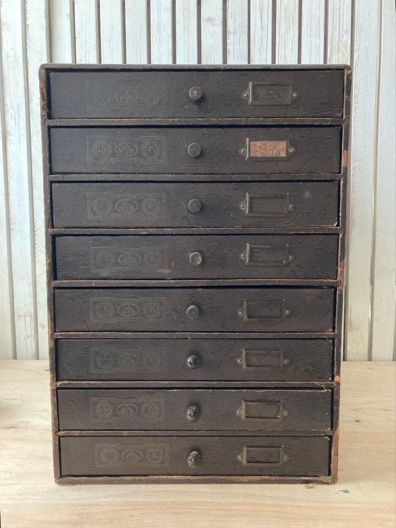 値下げ！　カルティエブレッソン　スプールキャビネット　1925年頃　8段　激レア