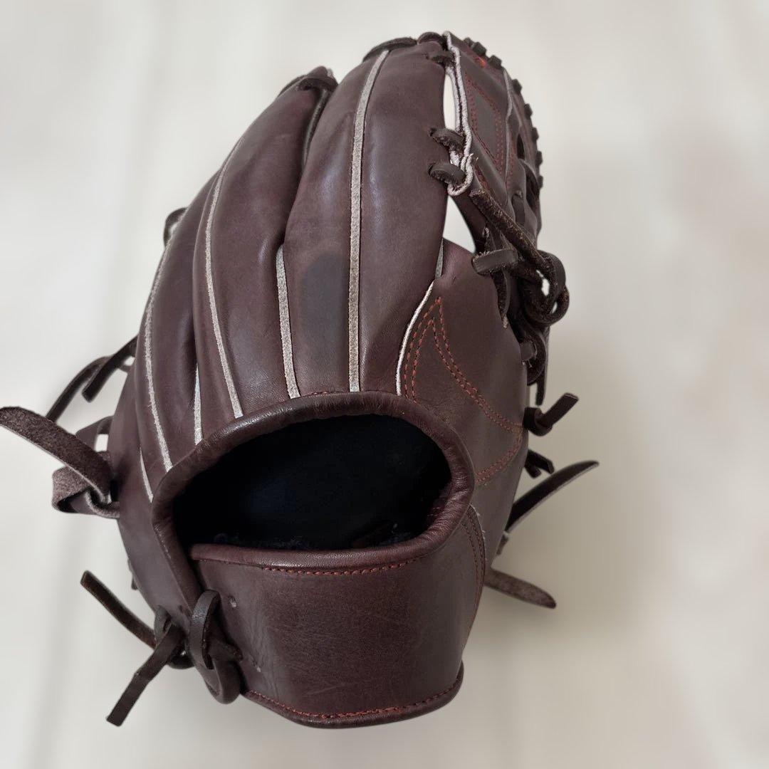 硬式野球グローブ ダークブラウン 内野手用