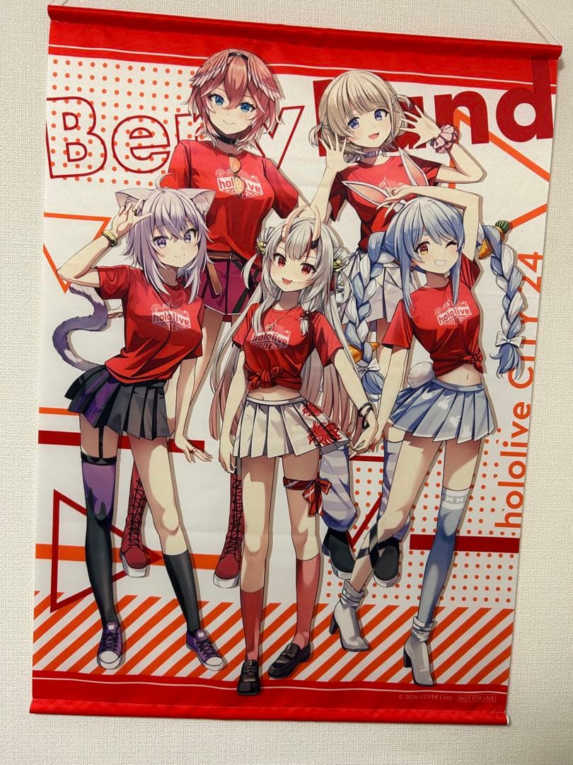 V*d様 ホロライブ ホロシティ ベニーランド タペストリー