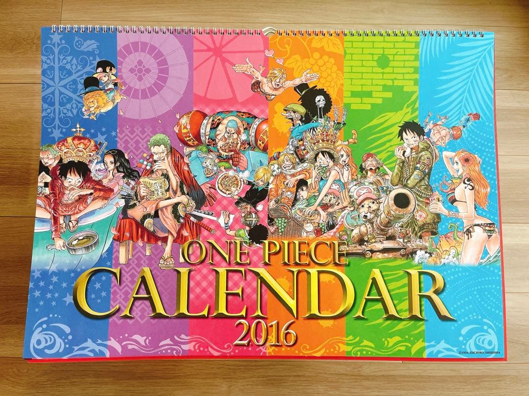 ワンピース　コミックカレンダー　8冊おまけ付き