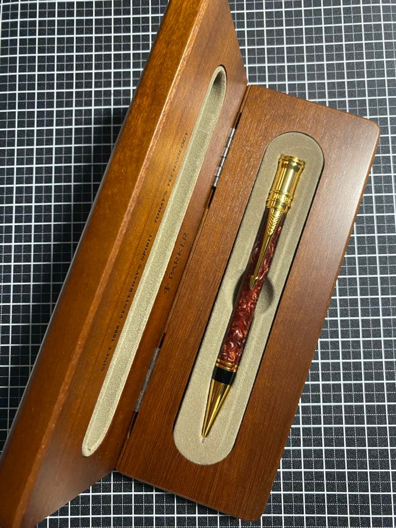 PARKER Duofold Marble Red シャープペンシル