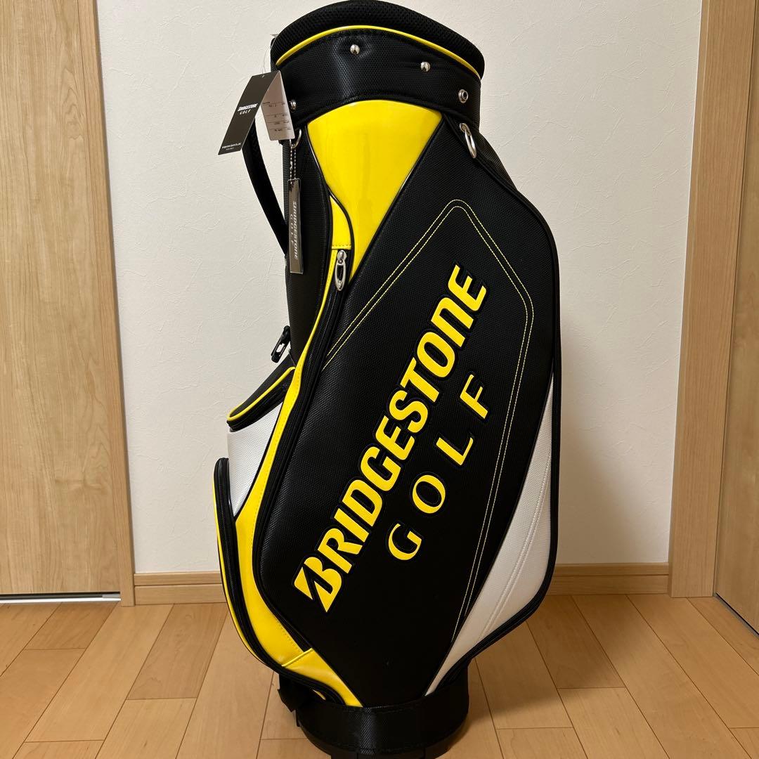新品 BRIDGESTONE GOLF キャディバッグ CBG21 Y フード付