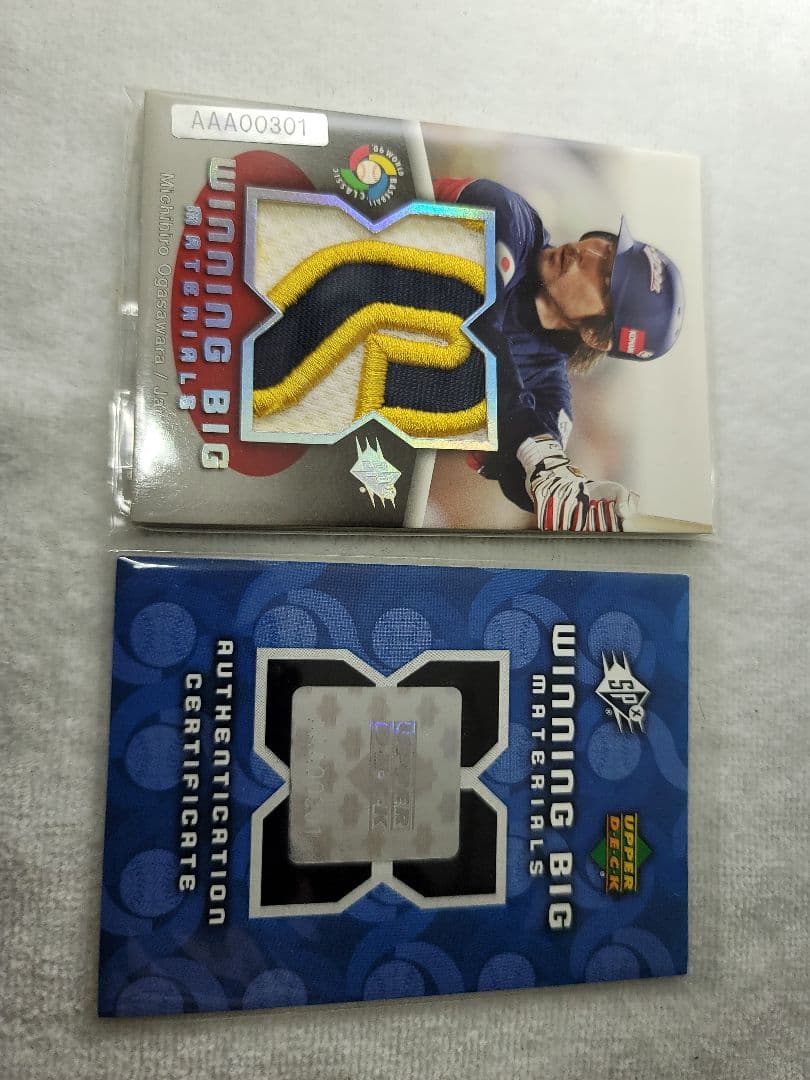 超レア⭐小笠原道大⭐２００６年 WINNING BIG MATERIALS