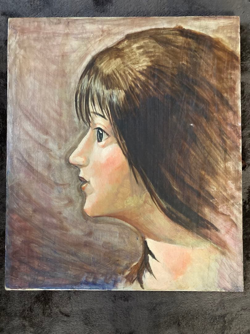 F10号油彩画　微風