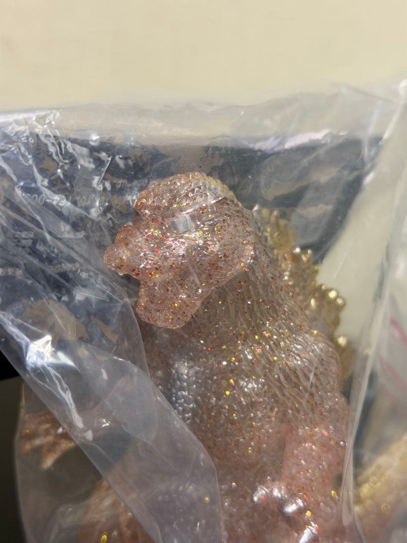 One up ゴジラ1995 クリアラメ成型 WF2024冬　ソフビ　フィギュア