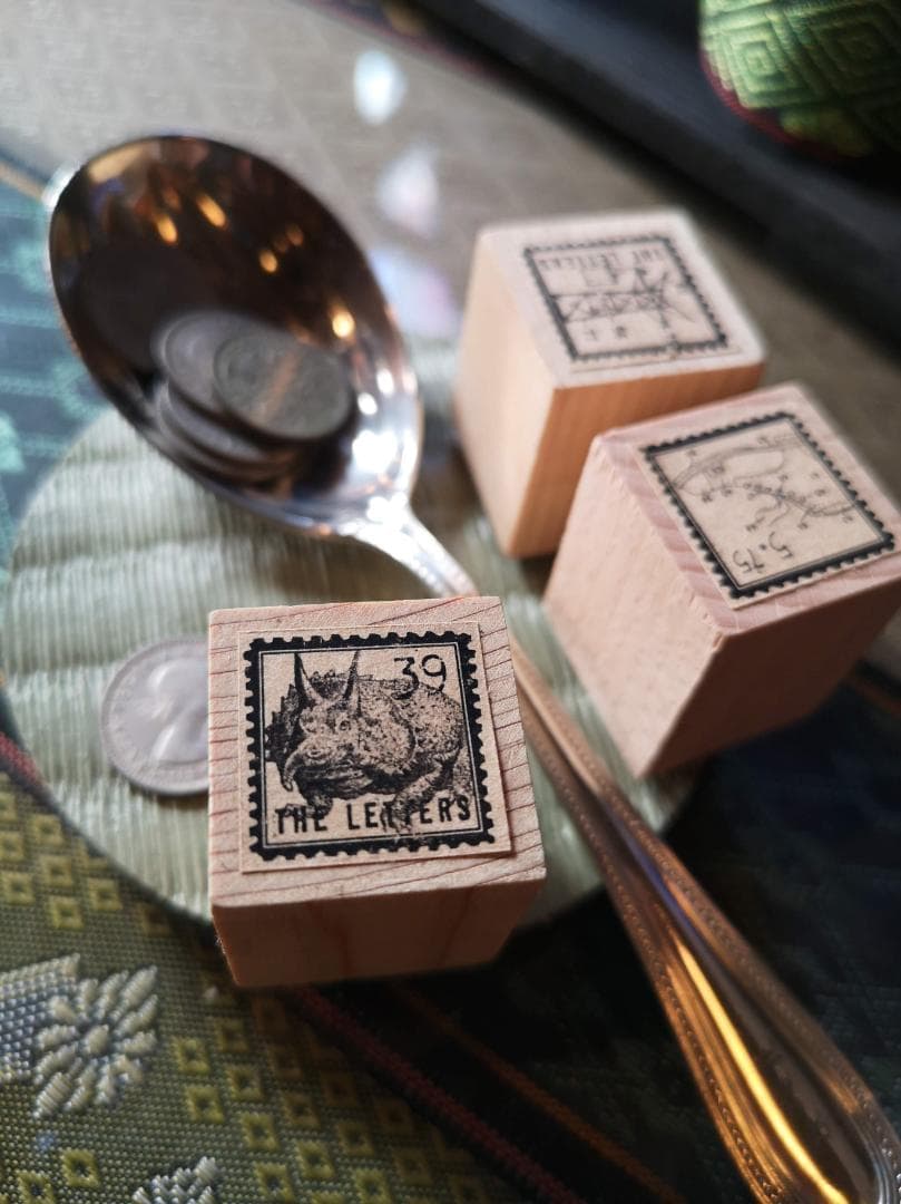 Tiffany & Co Serving Spoon ✕畳コースター✕スタンプ他