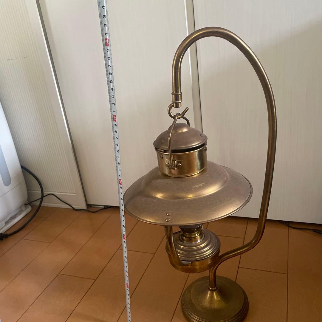 ゴールド 真鍮ランタンスタンド フック付き