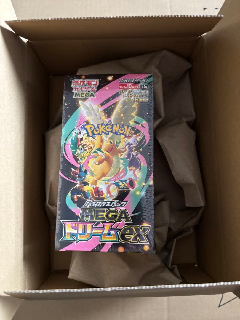 ポケモンカードゲーム MEGA ドリームEX 新品未開封　シュリンク付き