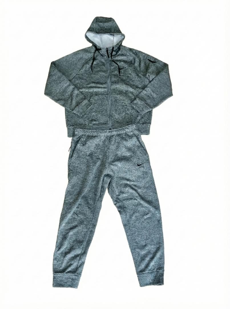 ナイキ Therma-FIT メンズ フルジップネスパーカー トレーニングパンツ