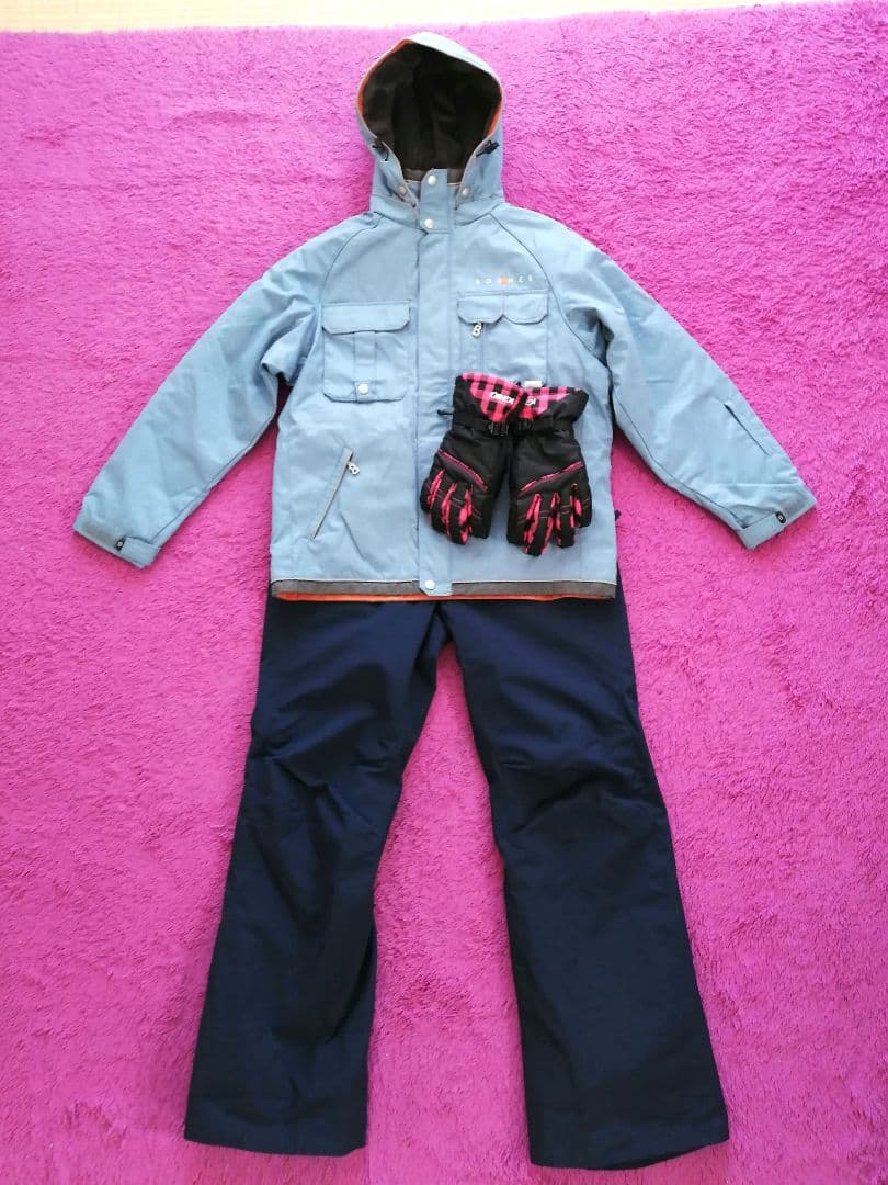 【S.Megumi様】レディース 160 スキー スノーボード ウェア グローブ