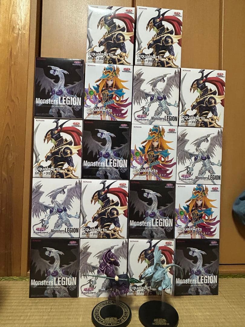 遊戯王カードゲーム　プライズフィギュア20点　カオス・ソルジャー他