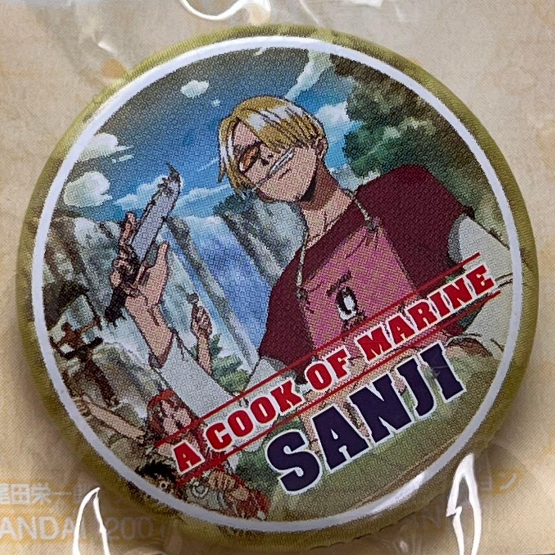 ONE PIECE 缶バッジ サングラス サンジ Mr.プリンス