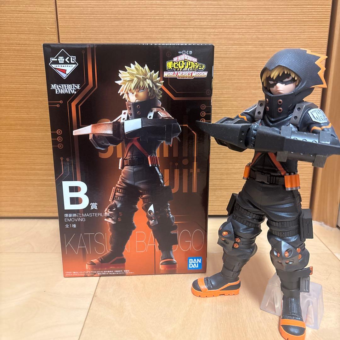 僕のヒーローアカデミア爆豪勝己フィギュア映画ワールドヒーローズミッション