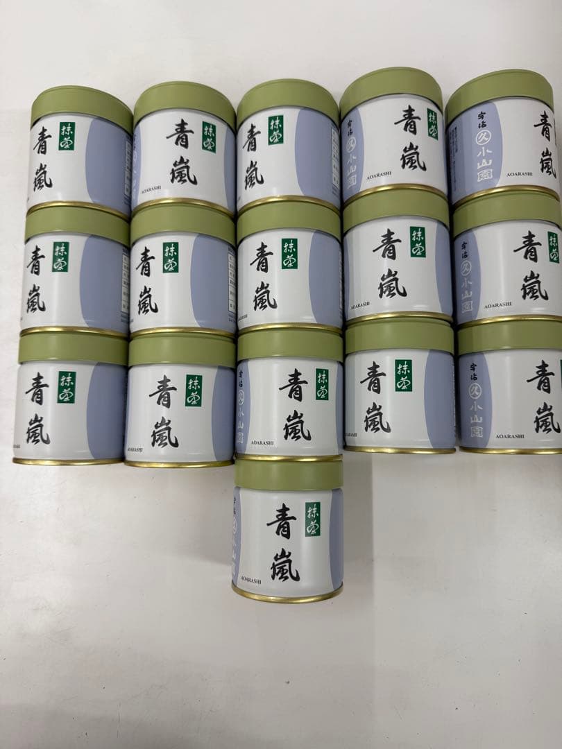 丸久小山園 抹茶 粉末緑茶 40g 青嵐16
