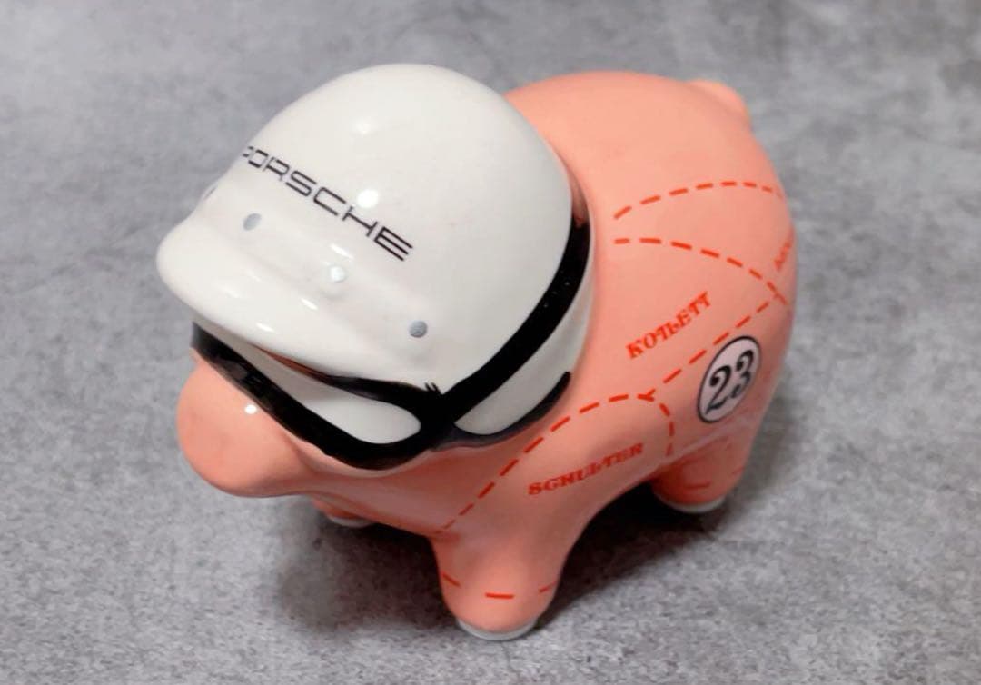 ポルシェ　ピンクピッグ　陶磁器　Porsche PINK PIG