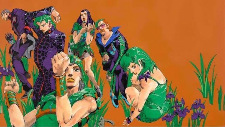 JOJO展 高級複製原画 キービジュアル金沢 ジョジョ展 jojo