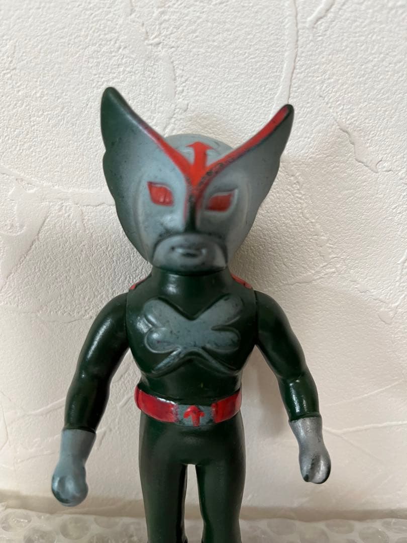 ⚠️当時物・レア　超人バロムワン　パチソフビ　贋作　昭和レトロ　ミドルサイズ