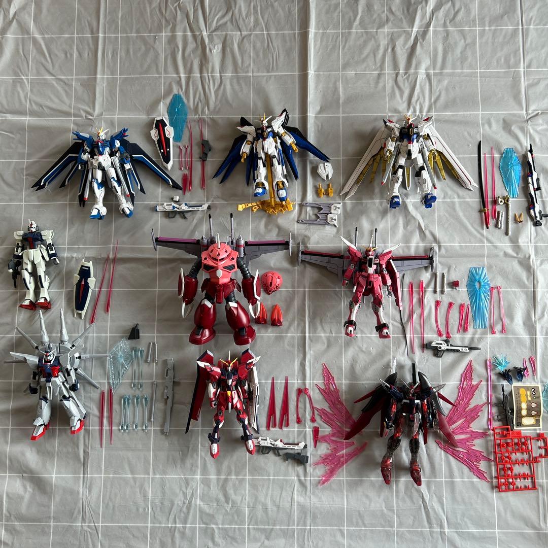 (説明文確認お願いします)ガンダムSEED系　ガンプラジャンクセット