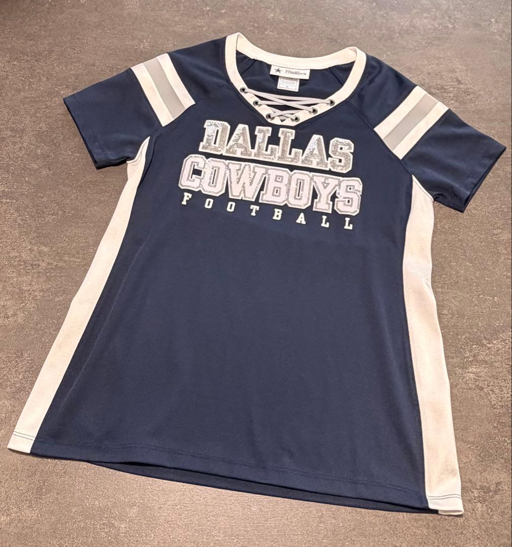 シャツ Dallas Cowboys Lace-Up V-Neck Jersey WM