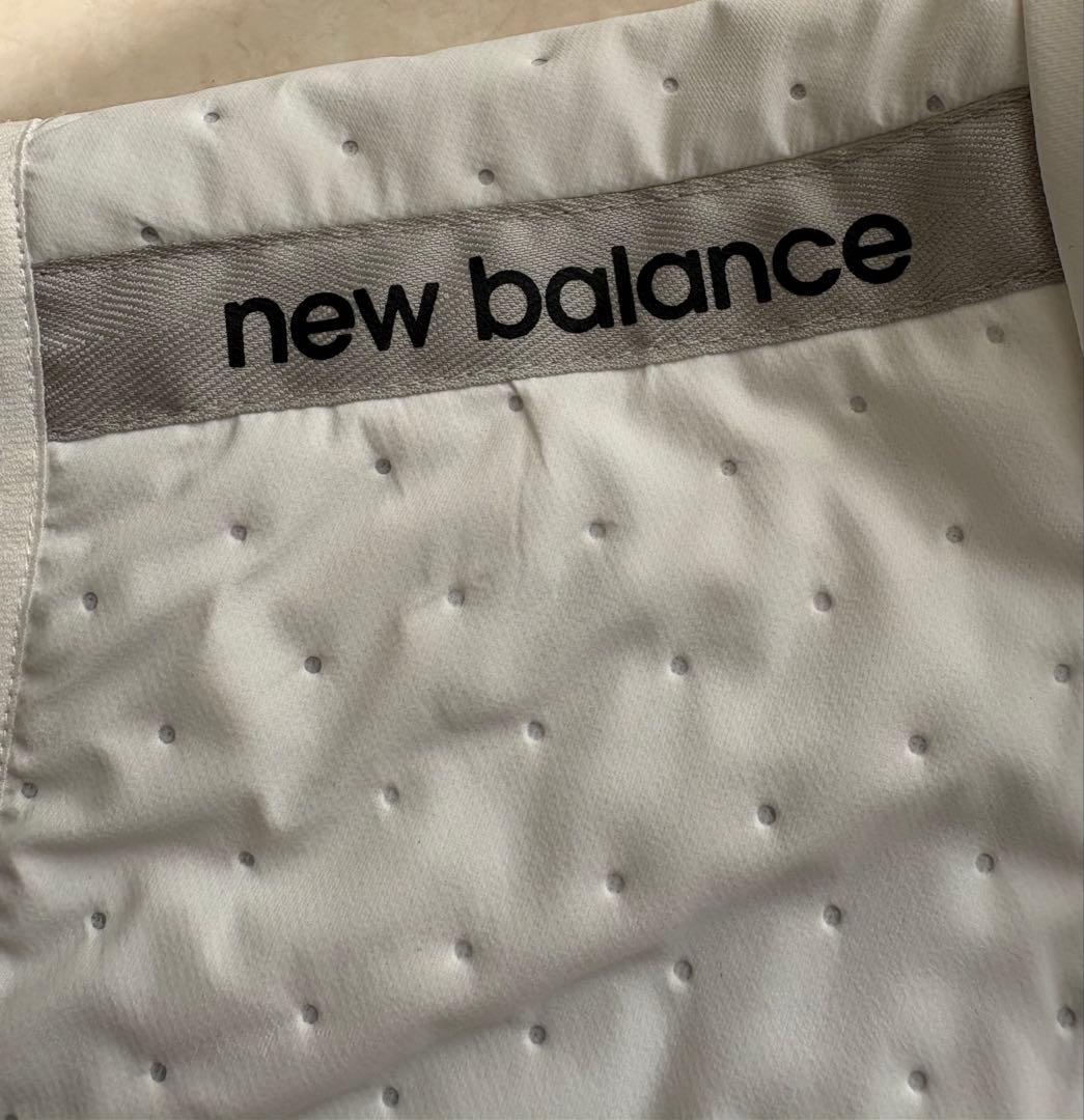 new balance golf ベスト ホワイト
