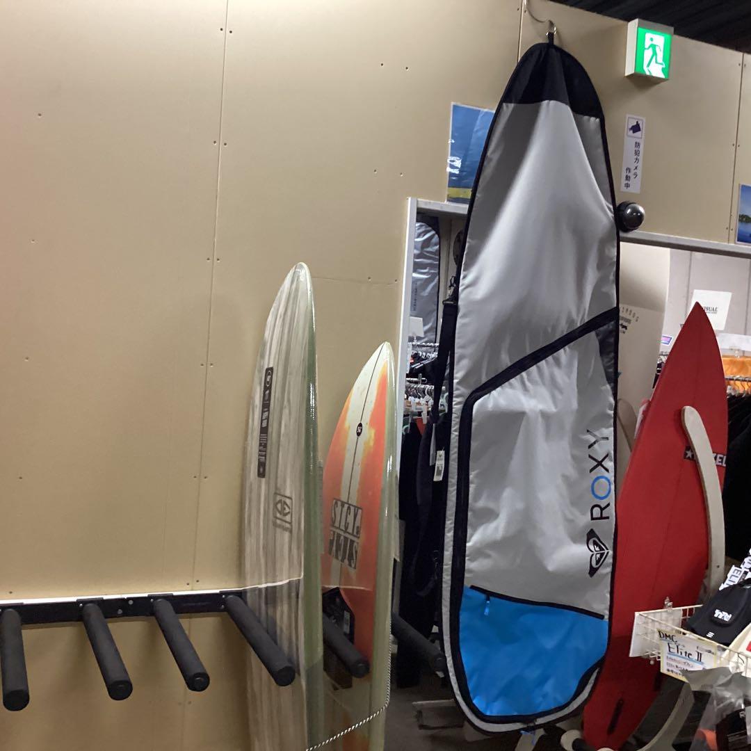 新品格安ロキシーかわいいハードケース6’0ブルー×グレー