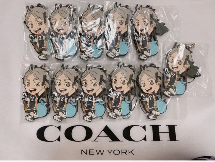 ハイキュー 1番くじ ラバスト ラバーストラップ 菅原 菅原孝支