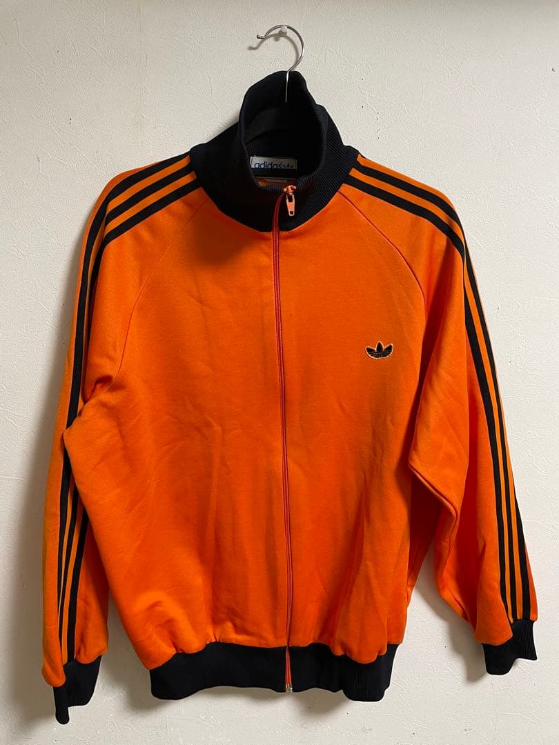 adidas トラックジャケットジャケット オレンジ　ADS-4F
