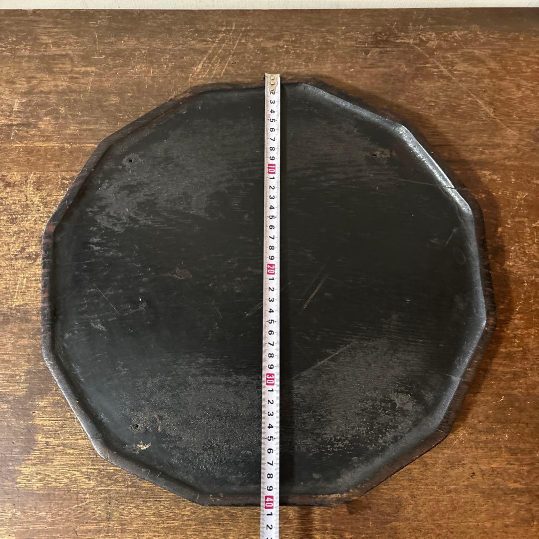 李朝十二角膳天板その63検:古道具.骨董品.韓国骨董. Antique.酒器盆.