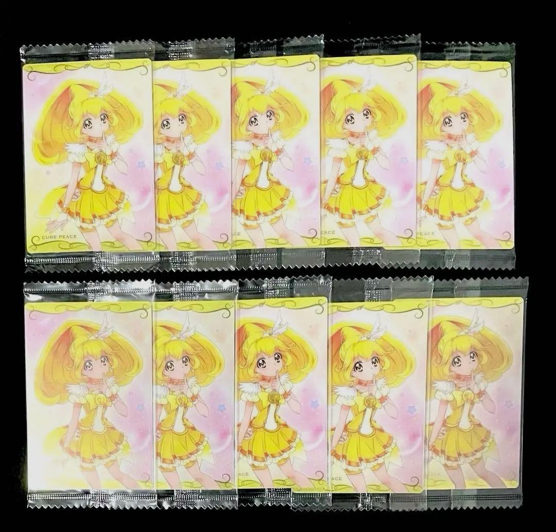 【未開封】プリキュア　カード　ウエハース　キュアピース　10枚セット