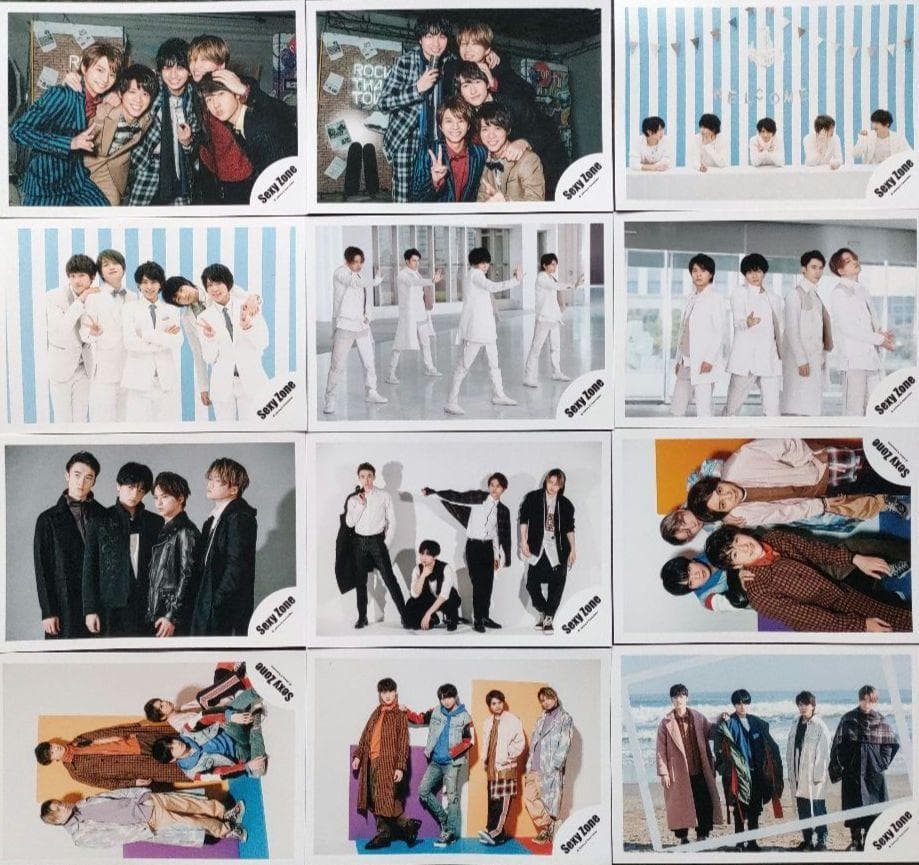 Sexy Zone 集合 写真 ① 佐藤勝利 菊池風磨 中島健人 松島聡