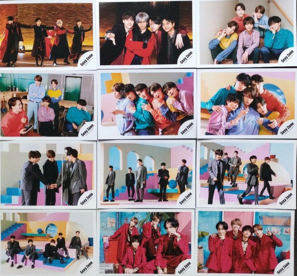 Sexy Zone 集合 写真 ① 佐藤勝利 菊池風磨 中島健人 松島聡