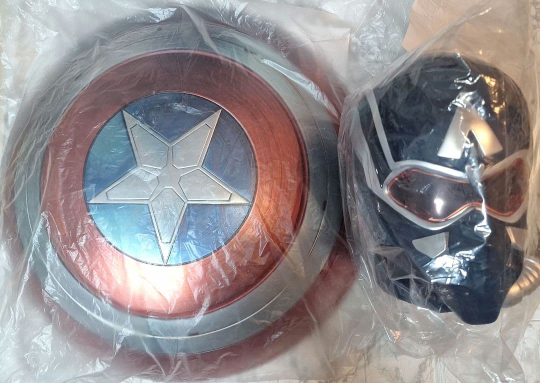 レア　限定キャプテン・アメリカ ポップコーンバケツ　マーベルポップコーンバケット