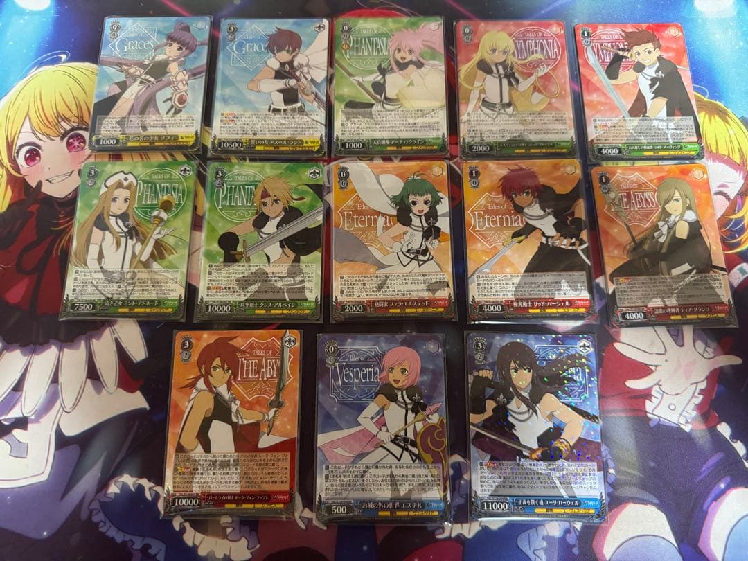 ヴァイスシュヴァルツ　テイルズシリーズTD込み4コン