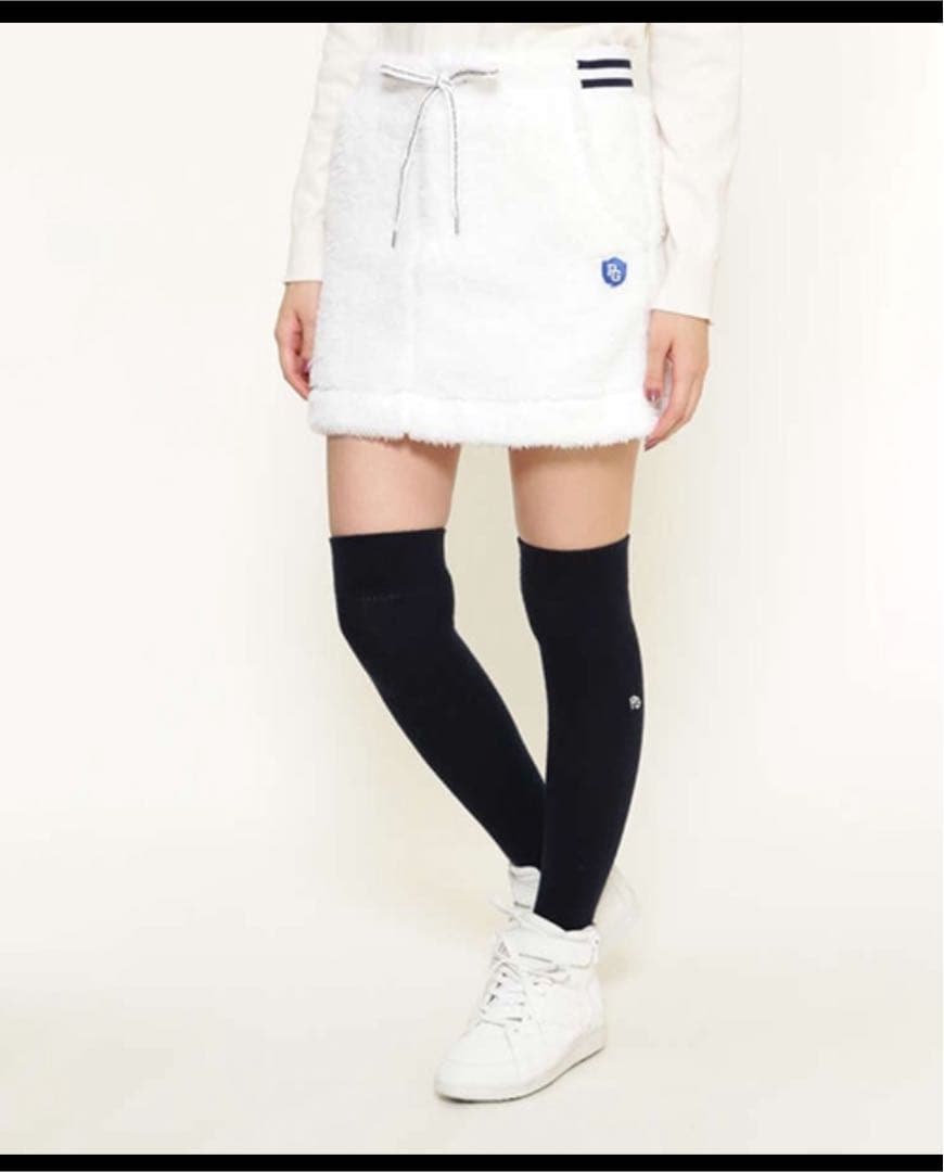 パーリーゲイツ　ボアスカート