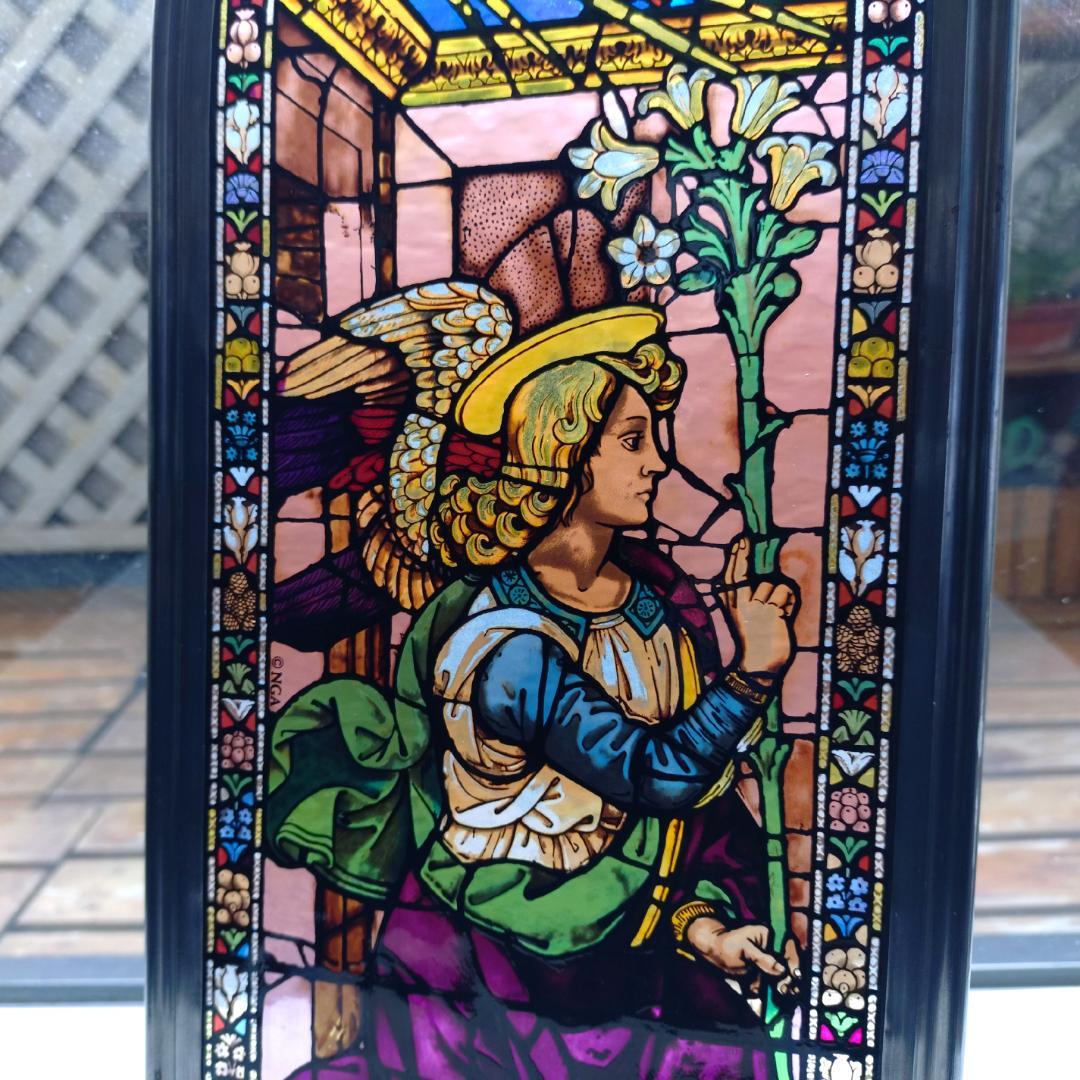 ドメニコ ステンドグラス Annunciation受胎告知グラスマスターズ社c