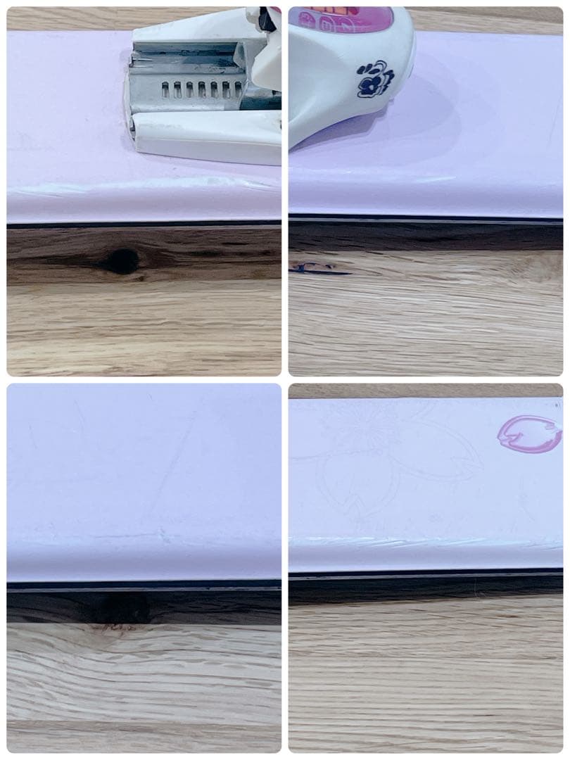 Hart ジュニアスキーセット スキー板／ビンディング／ポール／ピンク花柄