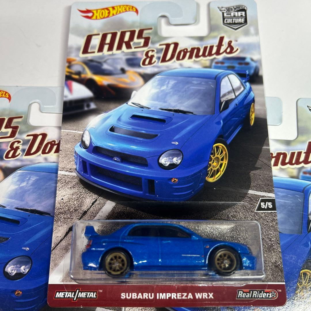 ホットウィール スバル インプレッサ WRX 3台セット