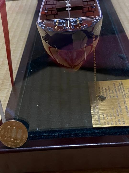 中国　山東シッピング　18万トンバルク船模型1：600 超レア模型インテリア置物