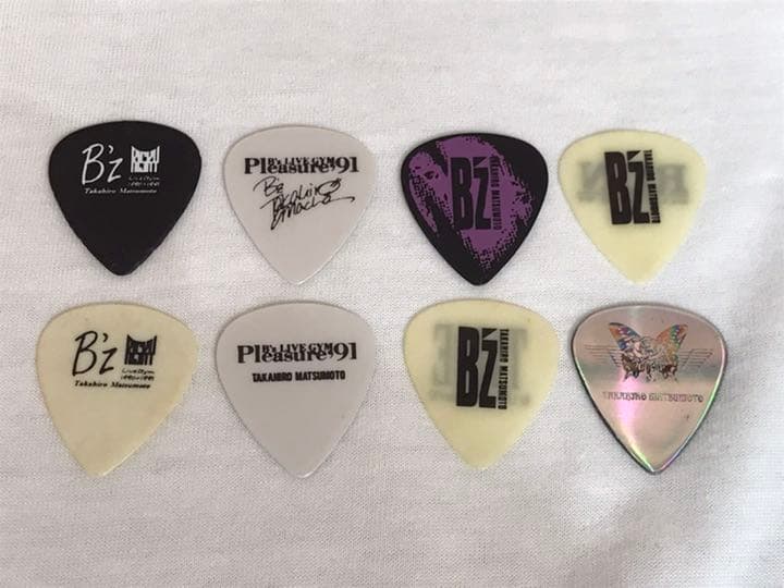 B'z グッズ用ピック8点set