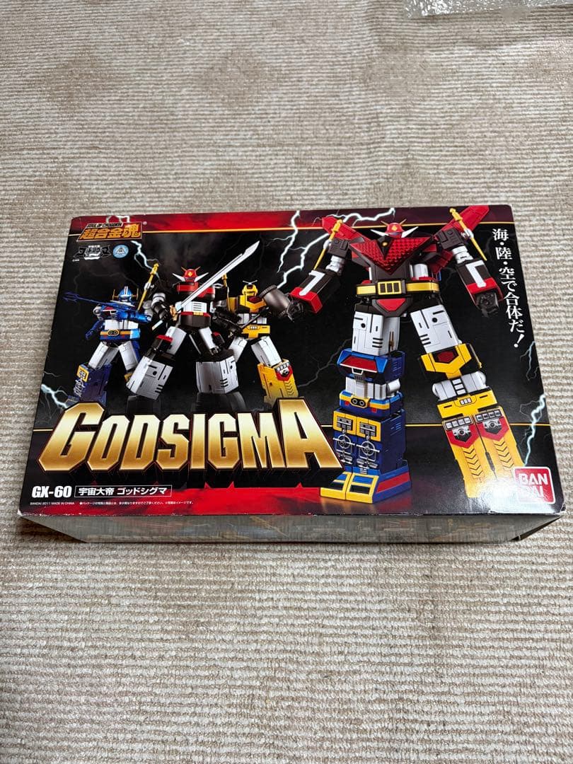 n*3様 超合金魂　GX-60 ゴッドシグマ