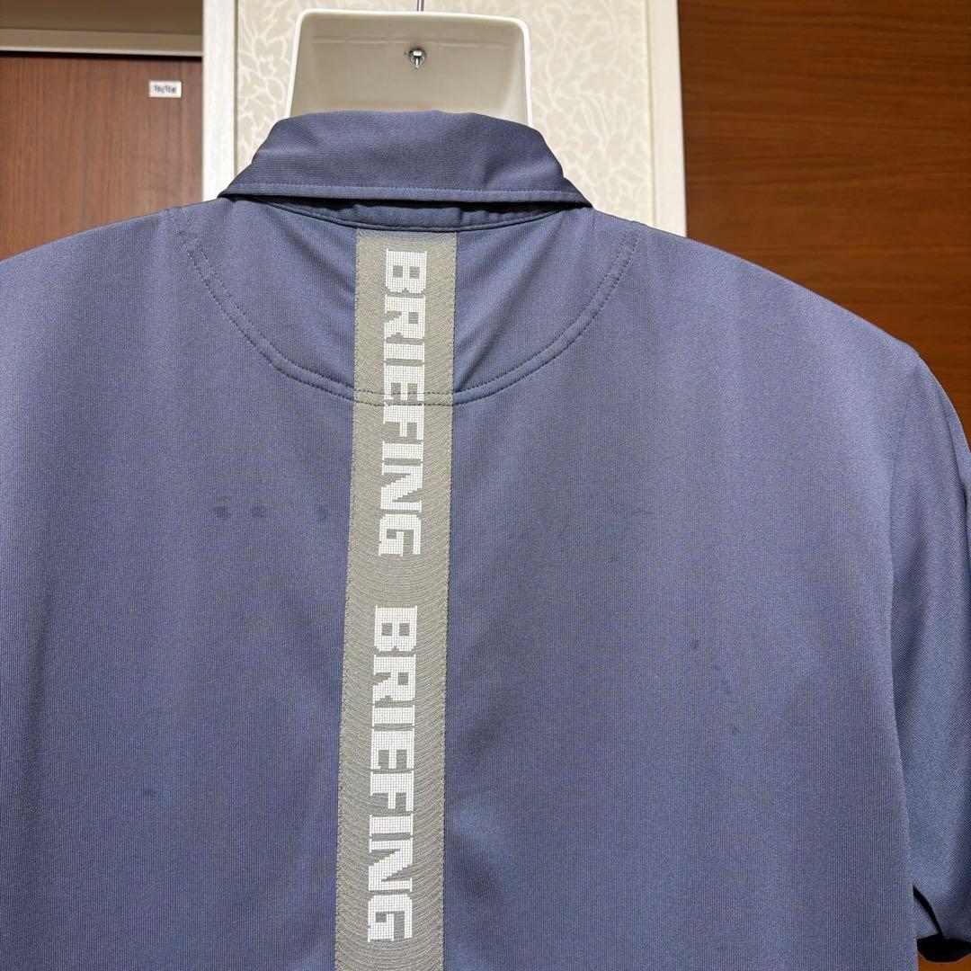 ブリーフィングBRIEFING グレー ポロシャツL