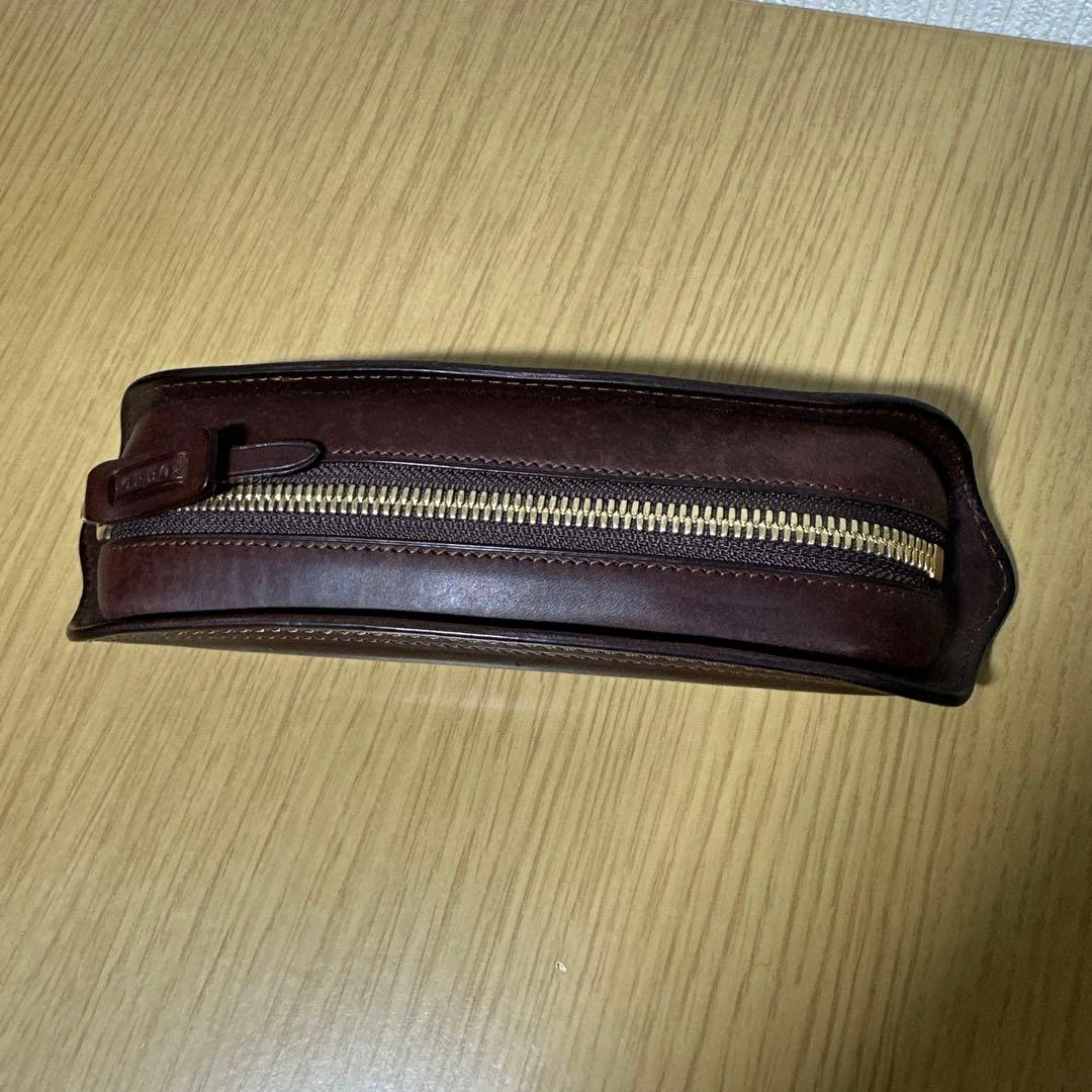 コルボ スレートペンケース ダークブラウン