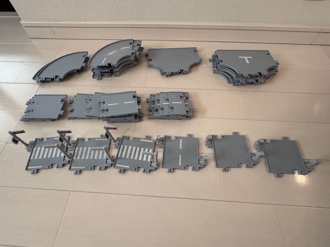 トミカタウン　つながるどうろ　セット